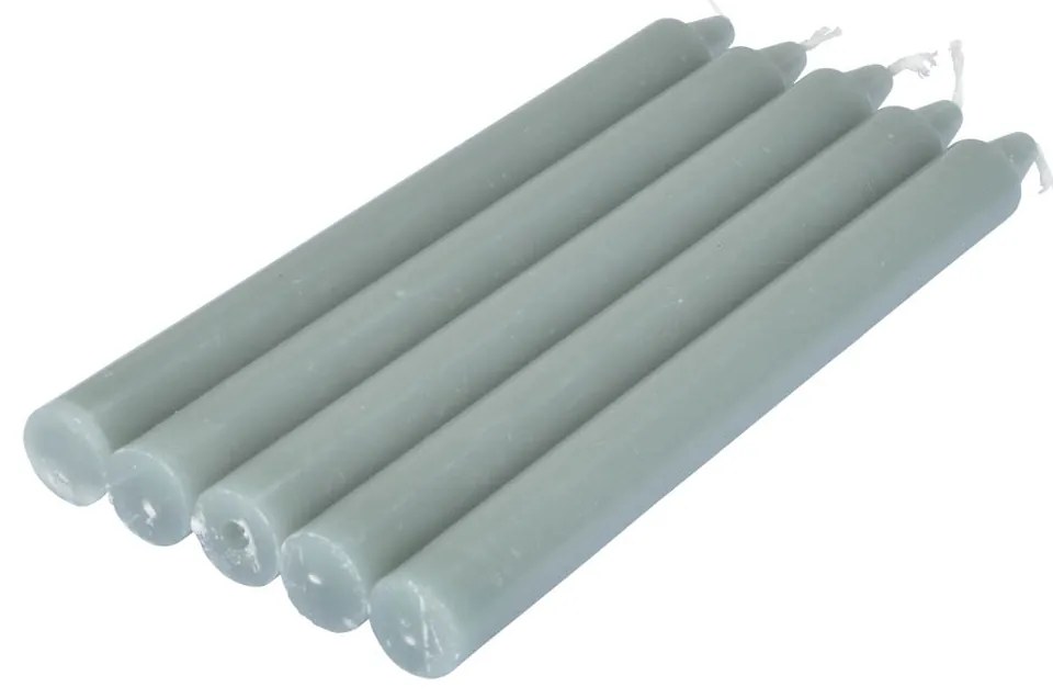 Κεριά Για Κηροπήγιο 20εκ. (Σετ 5τμχ) L-C Essentiel Gris 6BGT101GR