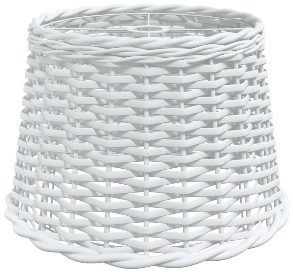 Καπέλο Φωτιστικού Οροφής Λευκό Ø40x26 εκ. από Wicker - Λευκό