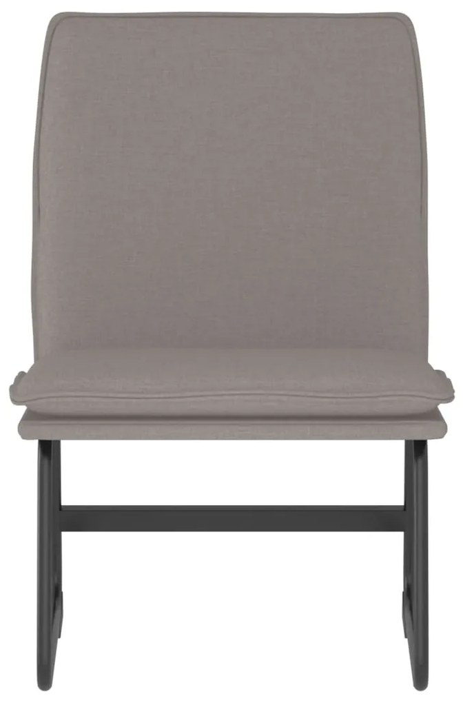 vidaXL Πολυθρόνα Taupe 52 x 75 x 76 εκ. Υφασμάτινη