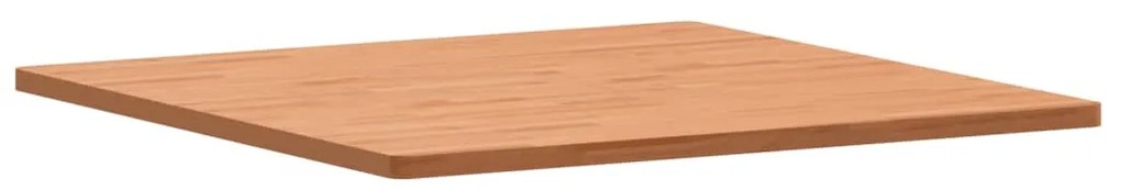 vidaXL Επιφάνεια Τραπεζιού Τετράγωνη 90x90x2,5 εκ. Μασίφ Ξύλο Οξιάς
