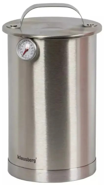 Μηχανή ζαμπόν Klausberg KB 7588, 1,5 λίτρα, Θερμόμετρο, 10 σακούλες, Ανοξείδωτο ατσάλι