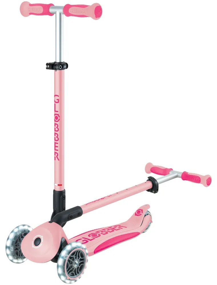 Globber Scooter Go.Up Deluxe Fantasy Lights Deep Pastel Pink