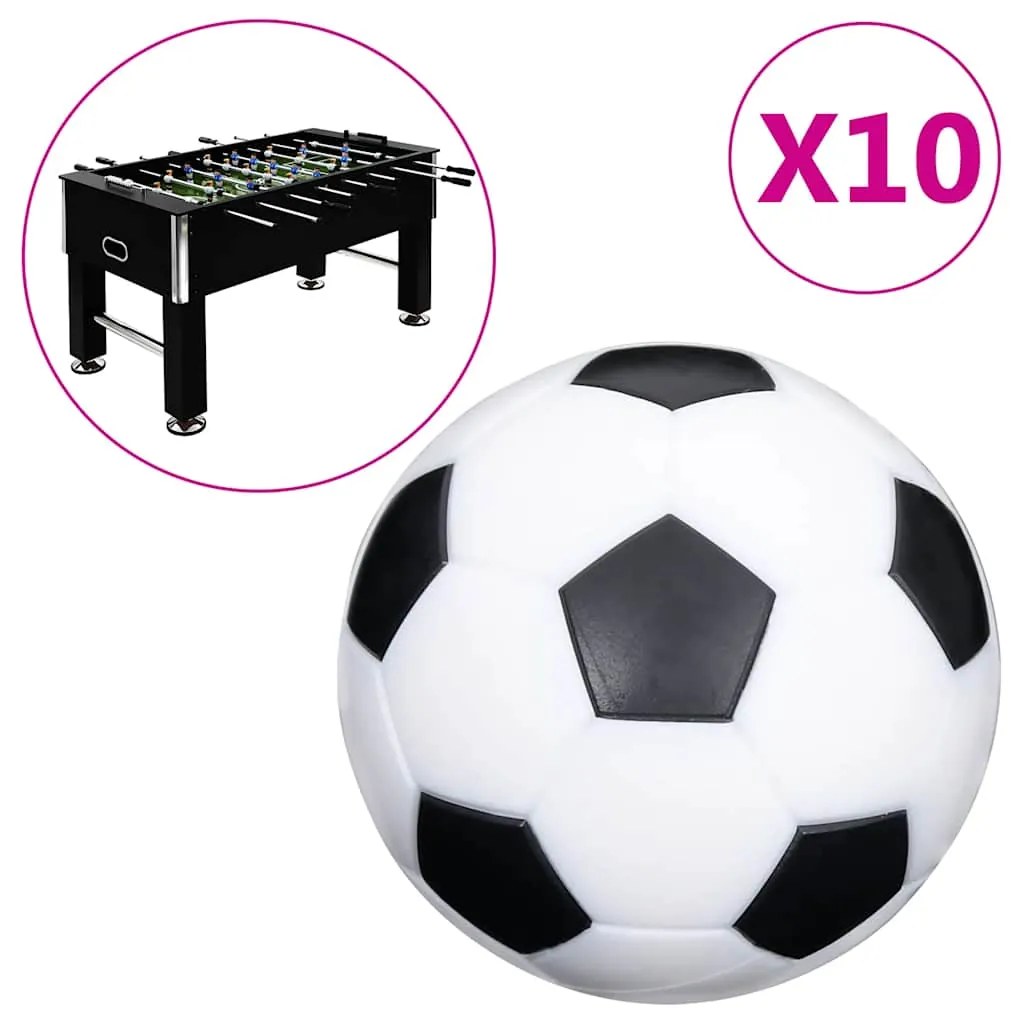 vidaXL Μπάλες για Ποδοσφαιράκι 10 τεμ. 32 χιλ. από ABS