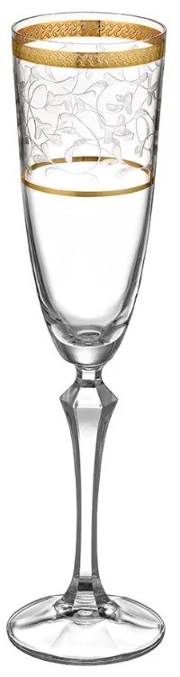 Ποτήρι Σαμπάνιας Amelie 200ml - Crystalex - 6 ΤΜΧ