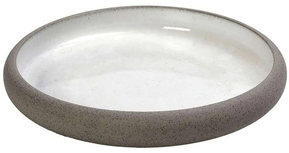Πιάτο Ρηχό Sandy GMT417K1 24,1x24,1x4cm White-Sand Espiel Πηλός