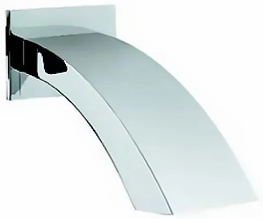 KARAG GINKO PRAXIS Επιτοίχιο Ρουξούνι Χρωμέ Μπρούτζος 14cm
