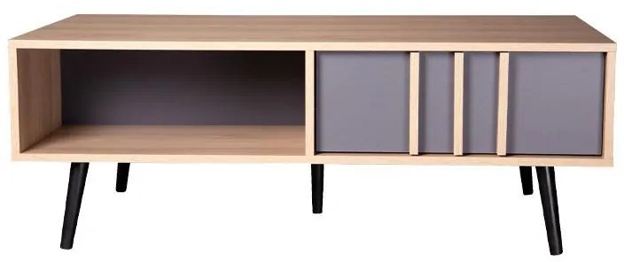 Τραπεζάκι Σαλονιού Industry Fylliana Sonoma - Γκρί 110x60x40 εκ. 110x60x40 εκ.