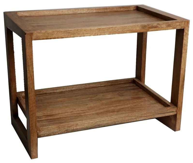 Σταντ Σερβιρίσματος 2 Επιπέδων Ξύλινο Mango ESPIEL 32x58x44εκ. GPA214