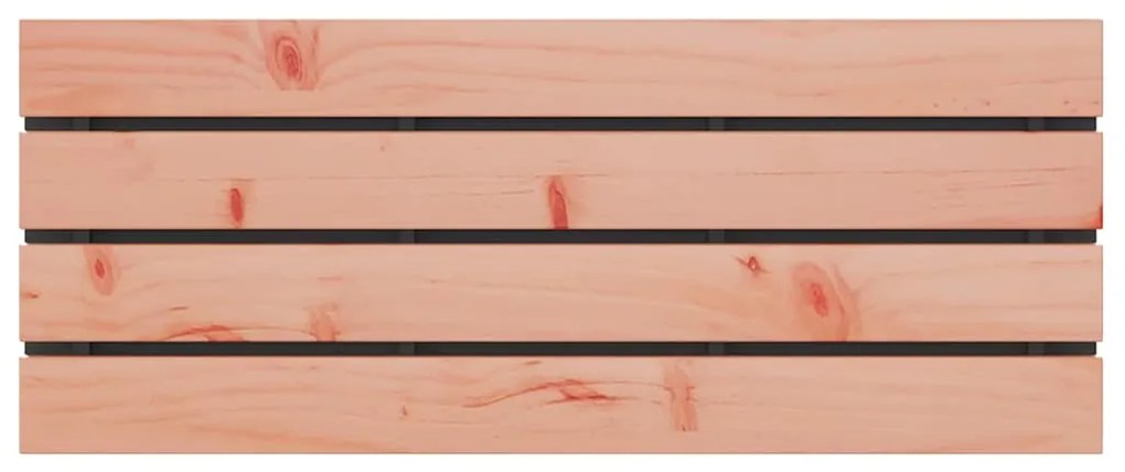 vidaXL Παγκάκι κήπου Μαύρο 100 x 40 x 43 εκ Ατσάλι