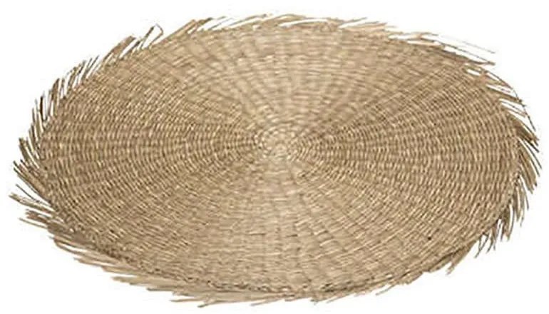 Σουπλά Ψάθινο Κρόσσι 07.178500 Φ38cm Beige Ψάθα