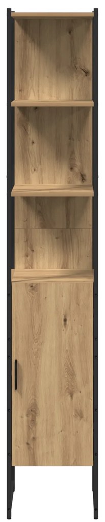 vidaXL Ντουλάπα μπάνιου  Artisan Oak 33x33x185,5 cm Επεξεργασμένο ξύλο