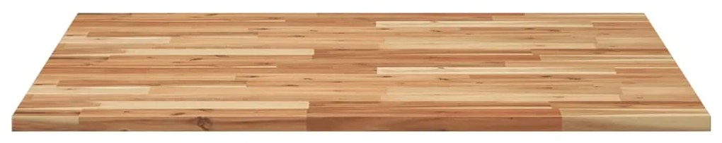 Επιφάνεια Τραπεζιού Τετράγωνη 90x90x2 εκ. Μασίφ Ξύλο Ακακίας - Καφέ