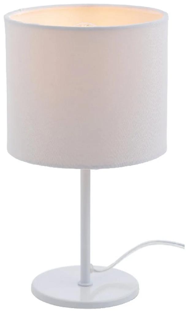 Φωτιστικό Επιτραπέζιο Table &amp; Floor Luminairies MT3000W White Μέταλλο,Ύφασμα