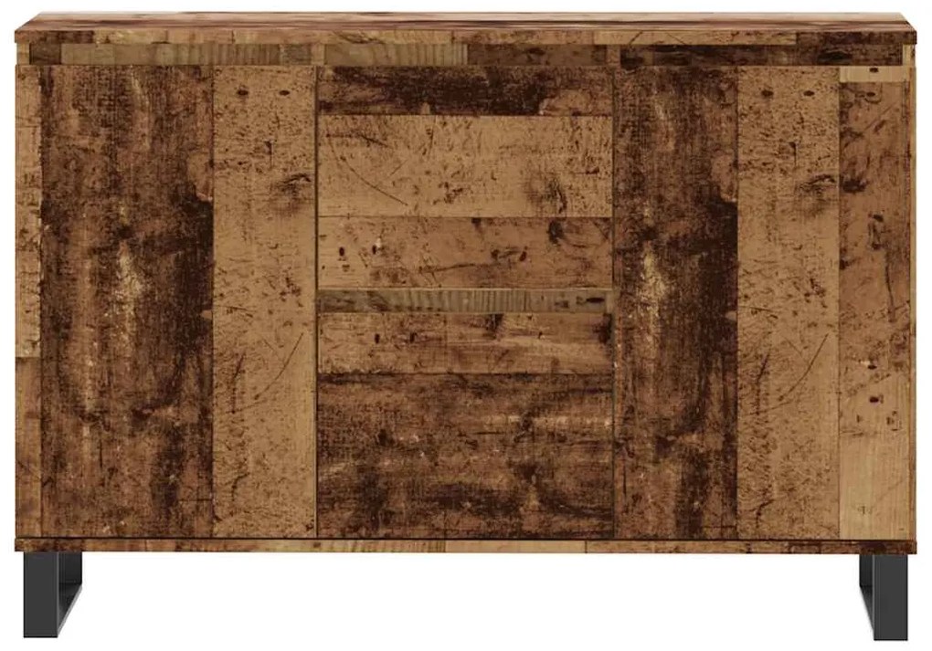 vidaXL Μπουφές Παλιό ξύλο 101,5 x 35 x 70 εκ. από Επεξεργασμένο Ξύλο