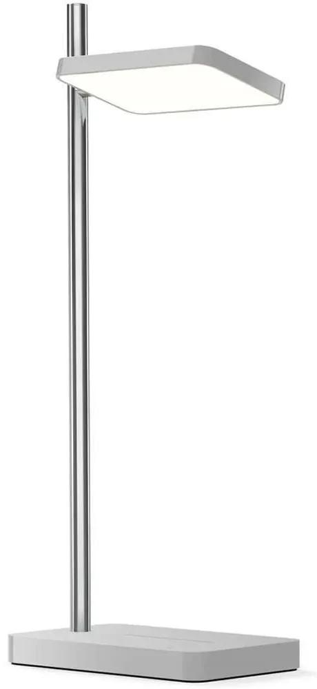 Φωτιστικό Επιτραπέζιο Με Ασύρματο Φορτιστή Talia 10567 9,9x16,3x39,5cm Dim Led 350lm 5,1W 3000K Grey-Silver Pablo Designs