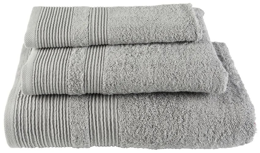 Πετσέτα 910 Light Grey Astron Προσώπου 50x100cm 100% Cotton