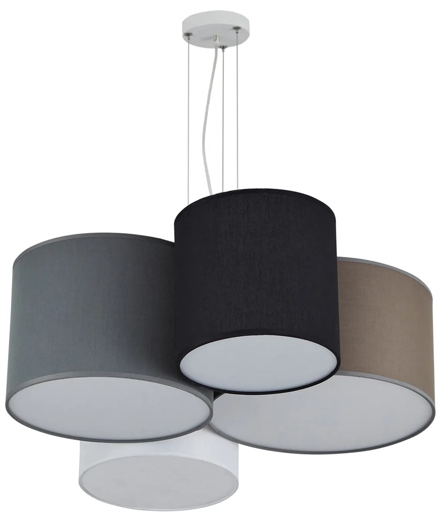 Φωτιστικό Οροφής  SE21-WGBB-90 COZY WHITE,GREY,BROWN &amp; BLACK SHADES Γ1 - 77-8233 - 51W - 100W - 77-8233