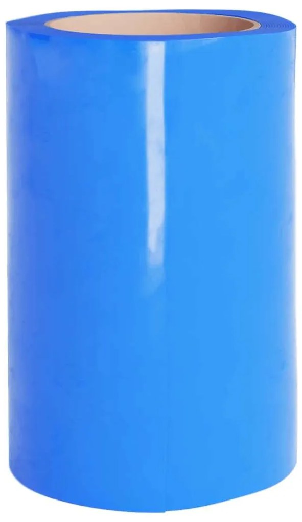 vidaXL Λωριδοκουρτίνα Μπλε 10 μ. 300 χιλ. x 2,6 χιλ. από PVC