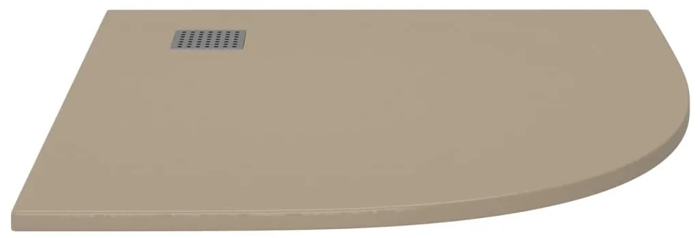 vidaXL Βάση Ντουζιέρας Καφέ 90 x 90 εκ. από SMC