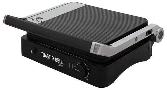Estia Σαντουιτσιέρα - Γκριλιέρα Toast And Grill 4 Θέσεων 2000w Με Αποσπώμενες Πλάκες 06-11857