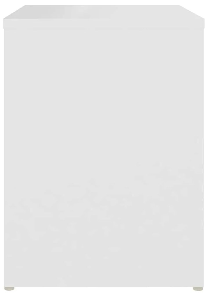 vidaXL Κομοδίνα 2 τεμ. Λευκά 40 x 30 x 40 εκ. από Επεξ. Ξύλο