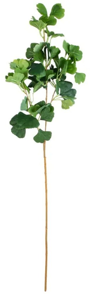 Τεχνητό Κλαδί Ginko 20259 22x80cm Green GloboStar Πολυαιθυλένιο,Ύφασμα