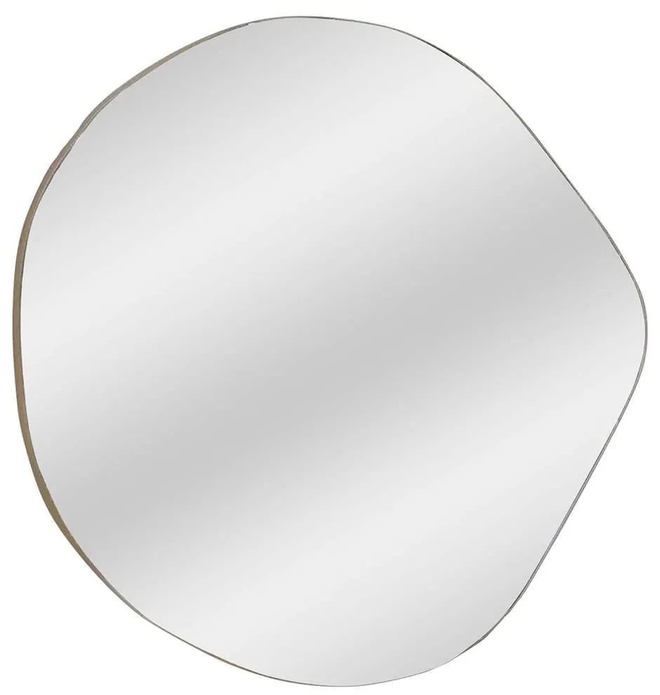 Καθρέπτης Τοίχου Asso 552NOS2332 70x67cm Gold Aberto Design Particle Board, Melamine