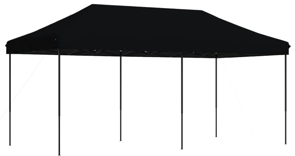 vidaXL Τέντα Εκδηλώσεων Πτυσσόμενη Pop-Up Μαύρο 580x292x315 εκ.