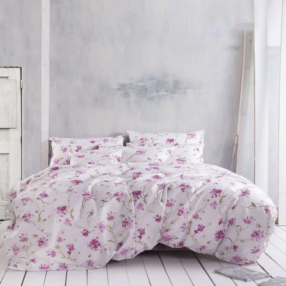 Πάπλωμα Σετ 3τμχ Next Colette Pink Ρυθμός Υπέρδιπλo 220x240cm Cotton-Polyester