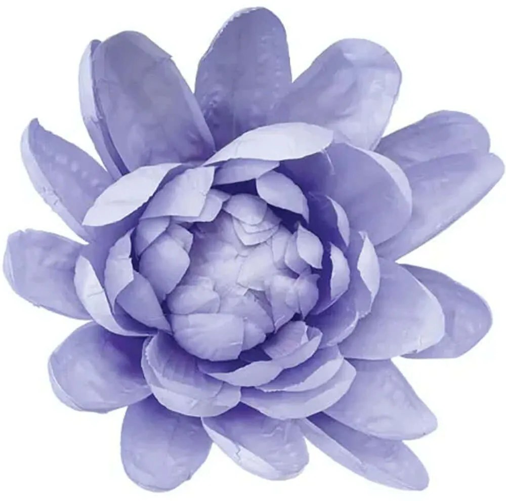 Τεχνητό Κρεμαστό Νούφαρο 00-23858-30-3 Φ32x18cm Lilac Marhome Ύφασμα,Πλαστικό