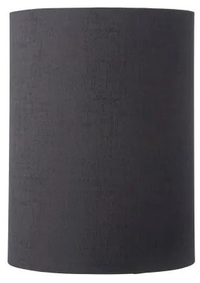 Καπέλο Φωτιστικού 1xE14 Ύφασμα Φ17,5cm Marl Ebb&amp;Flow-SH101011-E-Ανθρακί SH101011-E