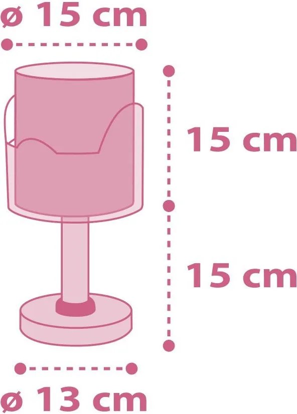 Πορτατίφ Ango Little Elephant-Ροζ