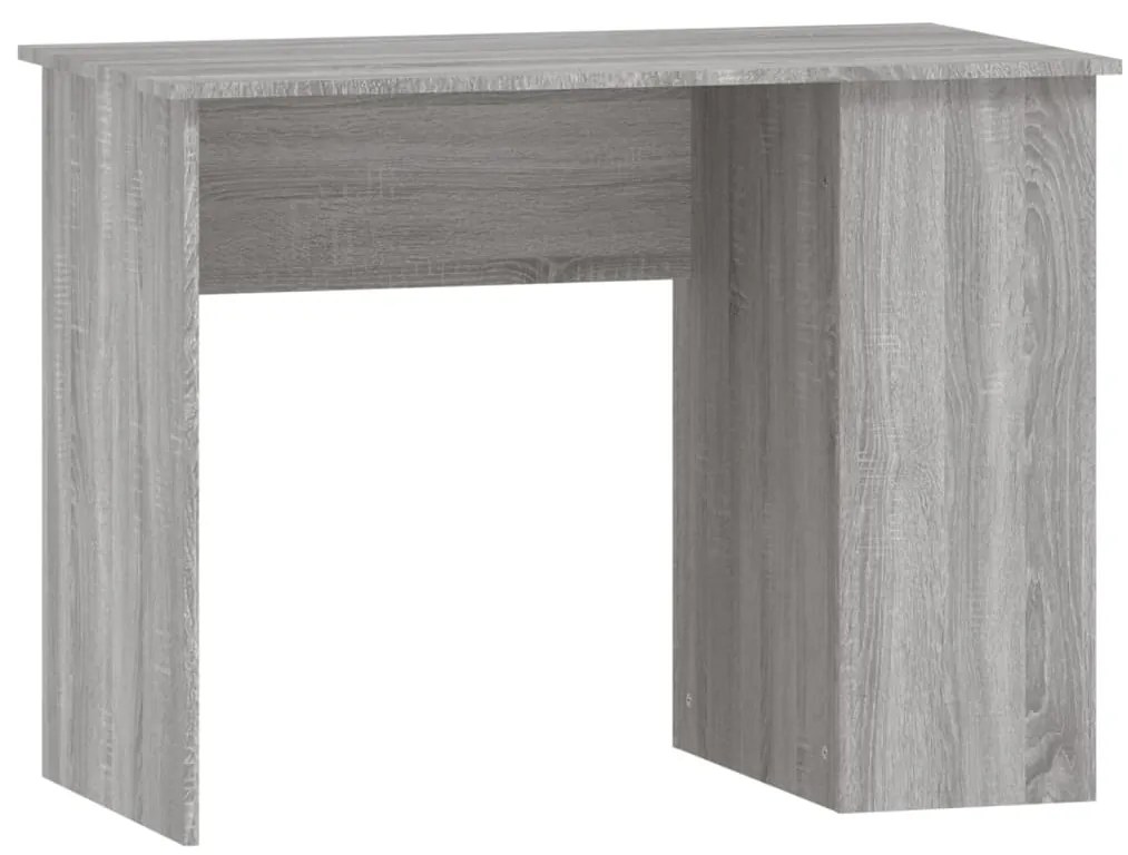 vidaXL Γραφείο Γκρι Sonoma 100x55x75 εκ. από Επεξεργασμένο Ξύλο