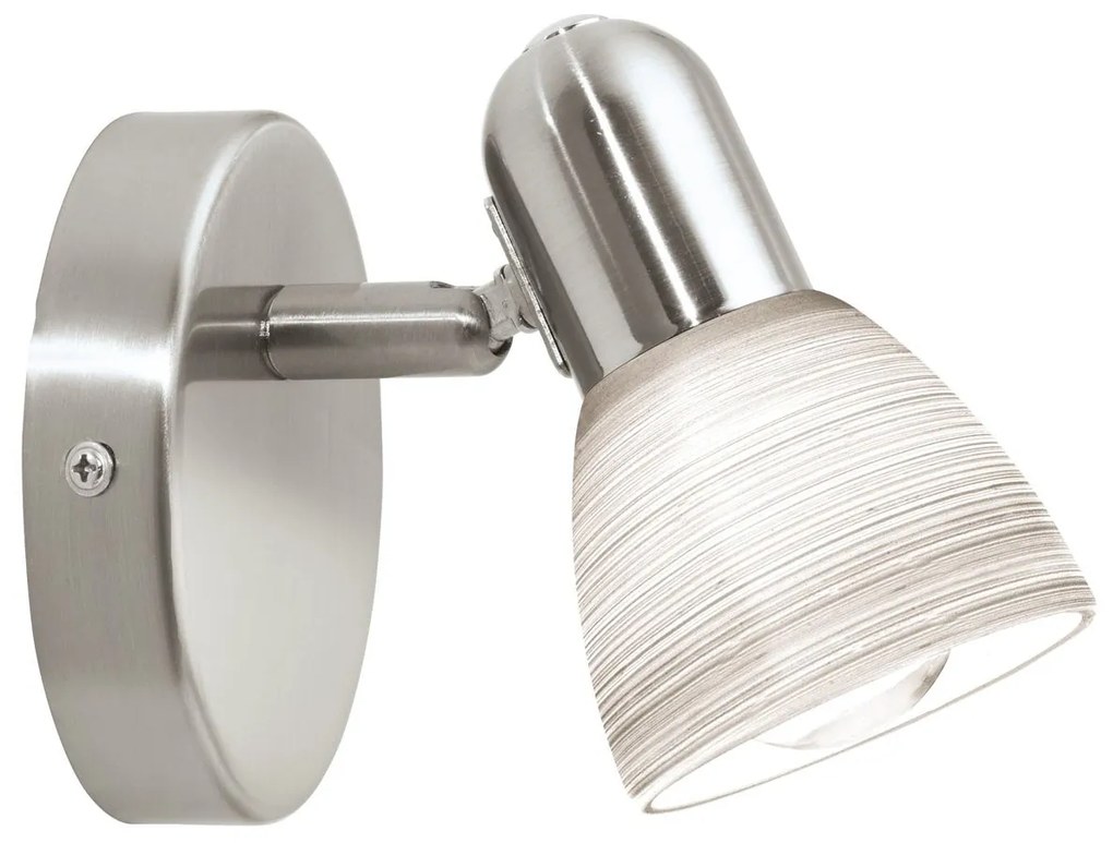 Φωτιστικό Σποτ Eglo 88472 DAKAR 1 Νίκελ ματ (Nickel Mat- Satin)