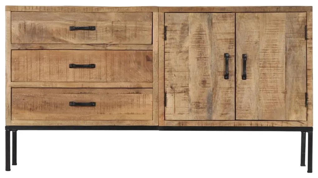 vidaXL Μπουφές 140 x 35 x 75 εκ. από Μασίφ Ξύλο Μάνγκο