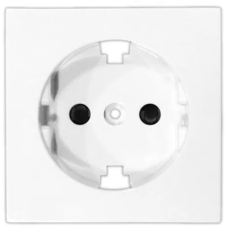Πλακίδιο Πρίζας Σούκο Lumen-15-070-Λευκό 15-070