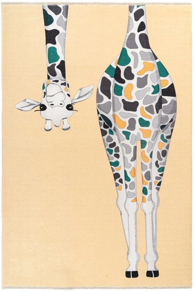 Χαλί Παιδικό Greta 602 Giraffe Yellow Obsession 115X170cm