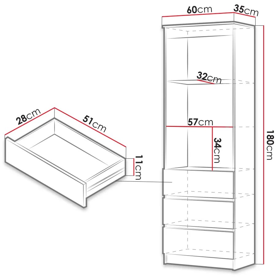 Βιβλιοθήκη Rack 3D-Leuko