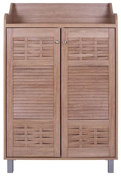 ΠΑΠΟΥΤΣΟΘΗΚΗ-ΝΤΟΥΛΑΠΙ KAILENA ΞΥΛΙΝΗ HM2230.02 SONAMA 77X40,5X122εκ.