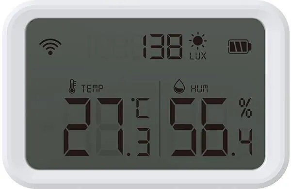 COOLSEER WIFI TEMPERATURE HUMIDITY BRIGHTNESS SENSOR