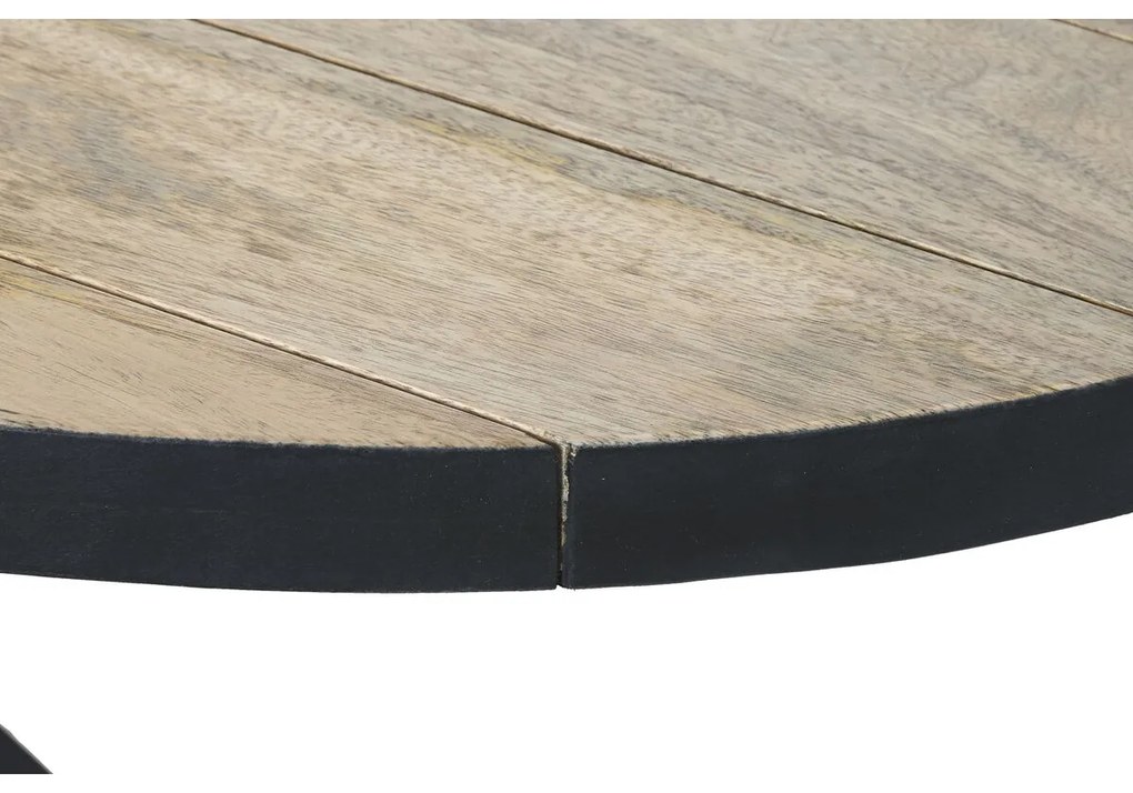 Τραπεζάκι Καφέ DKD Home Decor Φυσικό Μέταλλο Ξύλο από Μάνγκο 130 x 70 x 45 cm