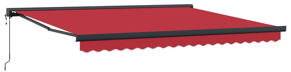 Αντιανεμικό Κόκκινο 350 x 250 x 165 εκ.