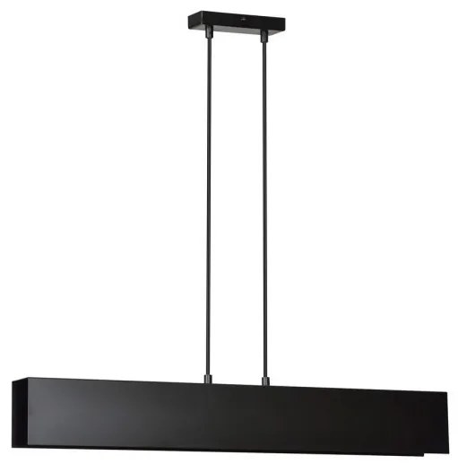 Κρεμαστό Φωτιστικό Οροφής 3xE27 Ατσάλι GENTOR Made in Poland Emibig-672/3-Μαύρο 672/3