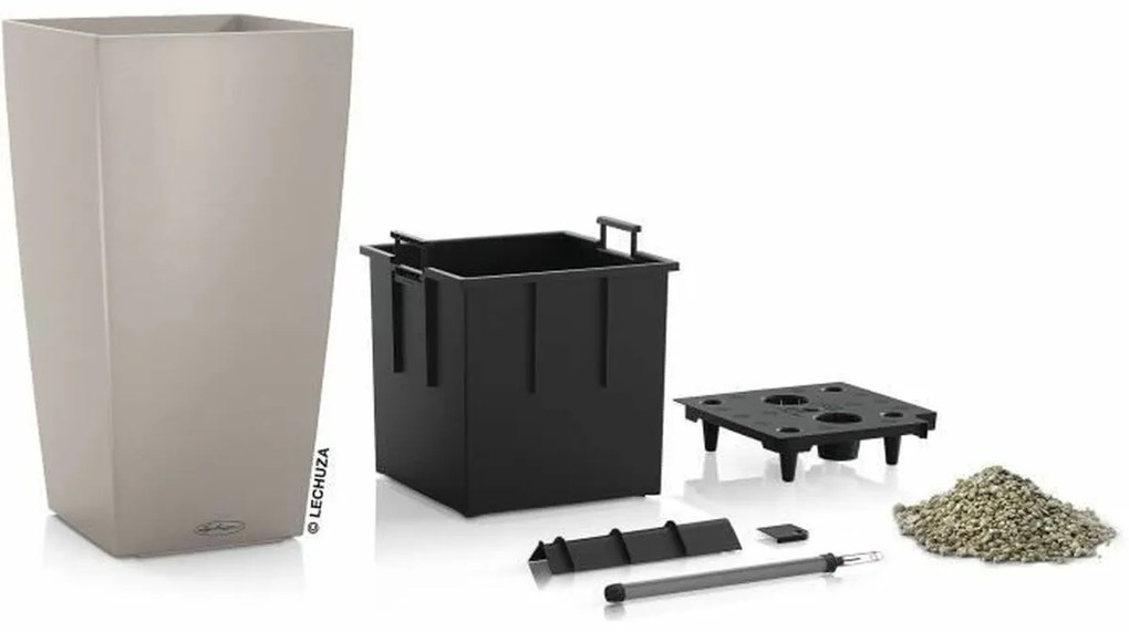 Αυτοποτιστικη Γλάστρα Lechuza Άμμο 39,5 x 39,5 x 75,5 cm