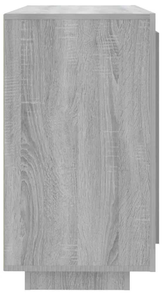 vidaXL Ντουλάπι Γκρι Sonoma 80 x 40 x 75 εκ. από Επεξεργασμένο Ξύλο