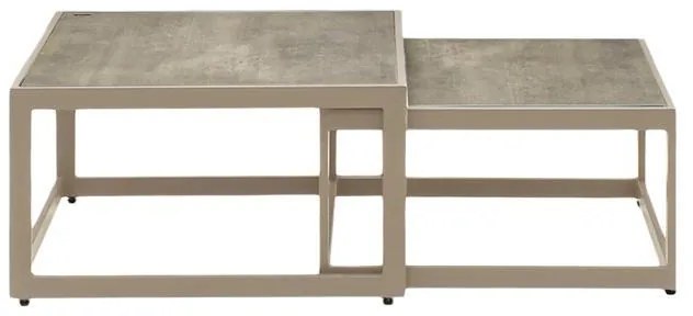 Σετ Κήπου Hampshire Fylliana 5 τεμ Μπέζ 190x65x70 εκ.