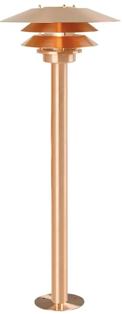 Φωτιστικό Δαπέδου Veno Garden 10600725 E27 IP54 93x35cm Copper Nordlux