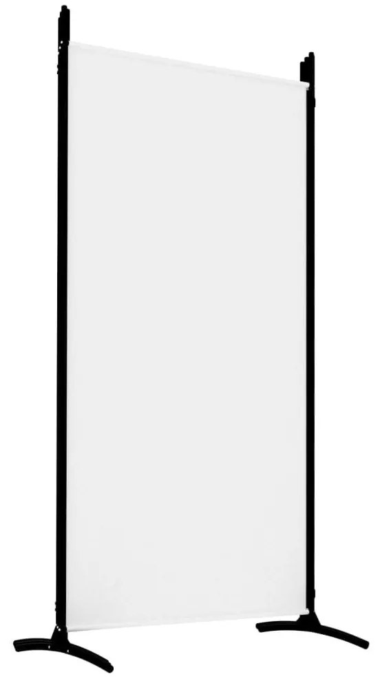 Διαχωριστικό Δωματίου με 5 Πάνελ Λευκό 433x180 εκ. από Ύφασμα - Λευκό