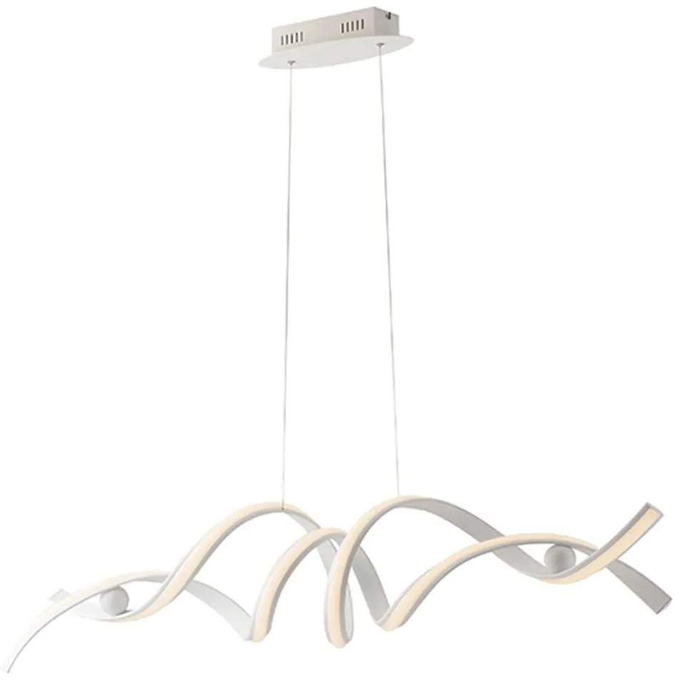 Φωτιστικό Οροφής Led-Mystral-S 8031414868674 40W 2400Lmn 4000K White Luce Ambiente Design Aluminium