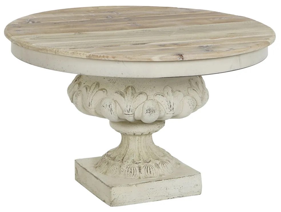 Τραπεζάκι Καφέ DKD Home Decor Έλατο Ξύλο MDF 80 x 80 x 50 cm